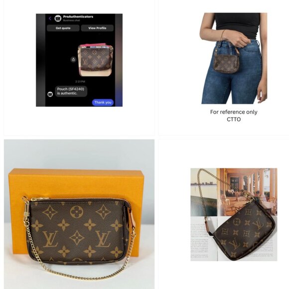 Louis Vuitton Mini Pochette Accessoires Monogram - Picture 2 of 6